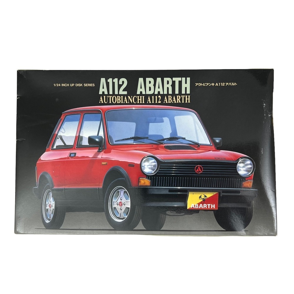 FUJIMI Abarth A112 AUTOBIANCHI 1/24 Scale Model Car Kit 03227 New in Box